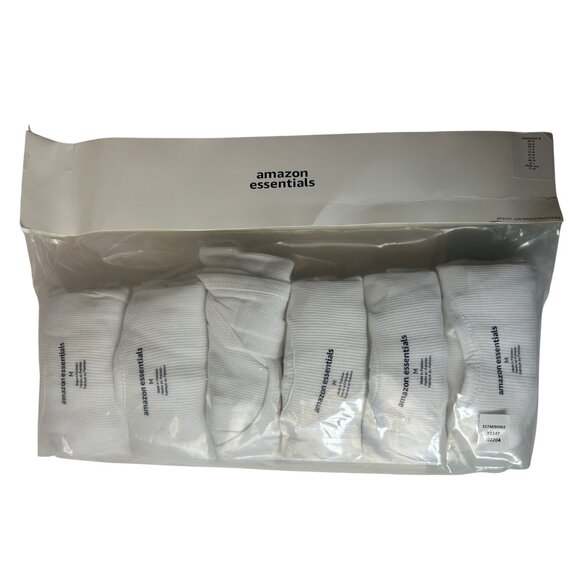 Amazon Essentials Men’s 6-Pack Tank Undershirts – Size M - Picture 2 of 3